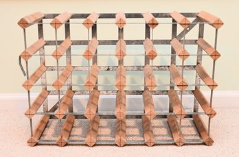 30 Bottle Free Standing Wine Holder