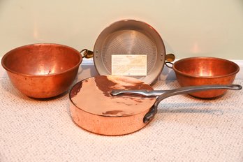 Collection Of Copper Pans