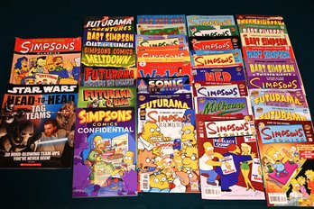 Simpsons Comical Collection, Concluding Star Wars Head Head