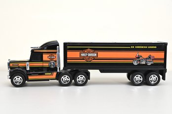 1992 Harley Davidson Toy Semi Truck Trailer