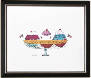 Andy Warhol 'Banana Split' Print