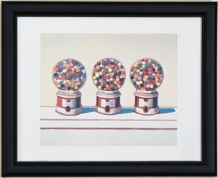 Wayne Thiebaud 'Three Machines' Print