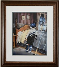 Limited Edition Print Titled 'c'mon Dad Its Time'