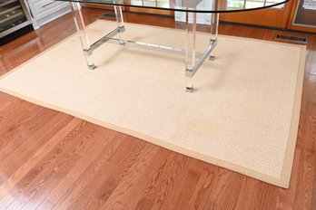 Custom Cut Natural Fiber Woven Rug