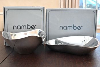 Nombe 528 And 560 Sculptural Bowls