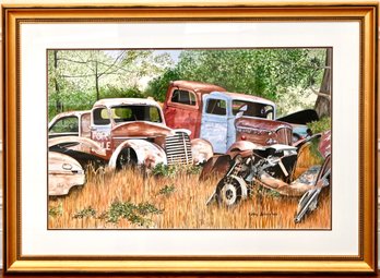 The Abandoned Junkyard By Kathy Johnson