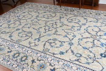 Vintage Persian Kashan Rug