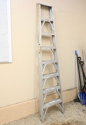 Scranton Aluminum Mfg. Co. Rocket 8-Foot Industrial Aluminum Step Ladder