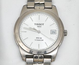 Tissot PR 50 Quartz Men's Watch With Box And Papers