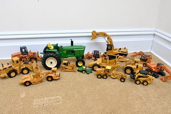 Ertl  Trucks Including John Deere And Caterpillar