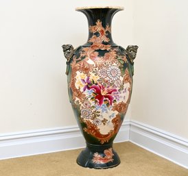 19th Century Monumental Asian Floor Standing Vase