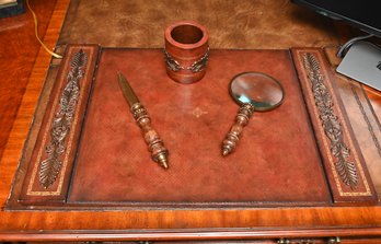 Maitland-Smith 4-Piece Desk Set