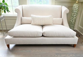 Baker Upholstered Loveseat
