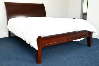 Pottery Barn Full Size Sleigh Bed