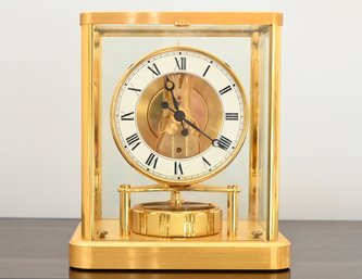 Vintage Jaeger-LeCoultre Atmos Clock  Gold & Glass Case