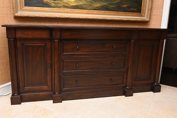 Restoration Hardware Large Wooden Buffet Server