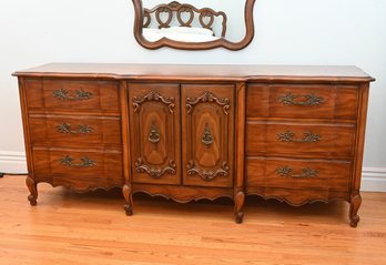 Vintage French Provincial Style Triple Dresser