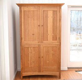 Stickley Arts & Crafts Cherry Armoire (1 Of 2)