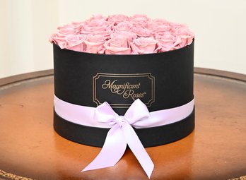 Magnificent Roses Preserved Pink Roses Arrangement