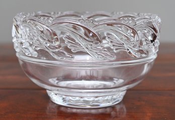 Tiffany Engraved Crystal Bowl