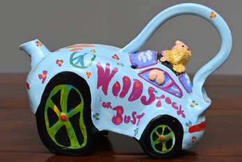 Woodstock Artist Signed Teapot