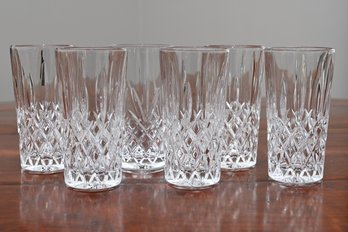 Set Of 6 Crystal Water Glasses