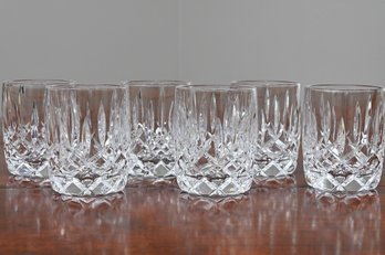 Set Of 6 Crystal Rocks Glasses