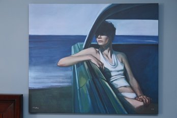 Riding In Car - Limited Edition Canvas Print