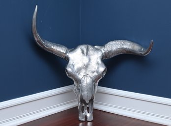 Metallic Cattle Skull