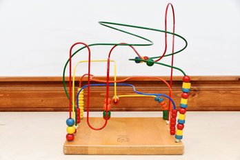 Vintage Bead Maze Toy