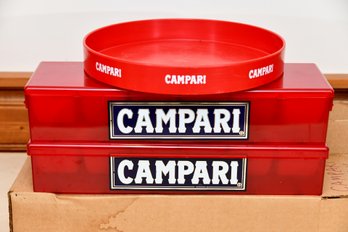 Campari Bar Tending Trays