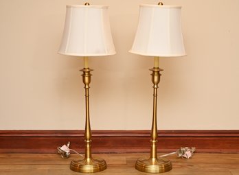 Ralph Lauren Pair Of Console Lamps
