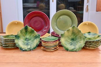 Williams Sonoma Harvest & Leaf Dinnerware Set