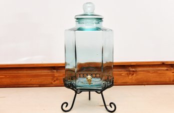 Glass Beverage Dispenser