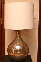 Large Mercury Glass Lamp