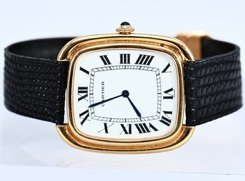 Cartier Gondole 'Jumbo' In 18k Yellow Gold