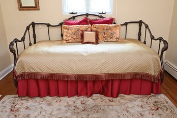 Wesley Allen Iron Fulton Daybed With Trundle