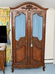 Lewis Mittman French Provincial Louis XV Style Armoire