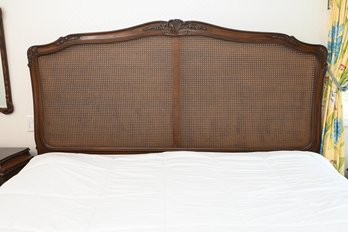 Louis Solomon King Size Cane Headboard