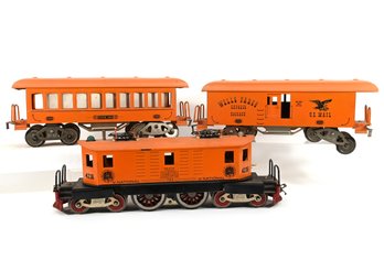 Train Collectors Association No. 4236 Electric Locomotive With Wells Fargo Express And Passenger Cars