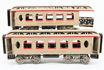 Mojave Lionel 18, 190 Passenger Car Set Standard Gauge Prewar