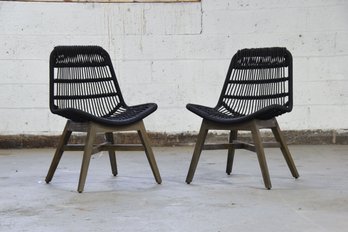 Pair Of Walters Outdoor 'Holland' Balcony Chairs (Set Of 2)