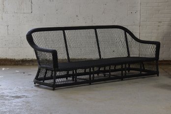 Walters Outdoor 'Bridgehampton' Sofa - Black, Frame Only