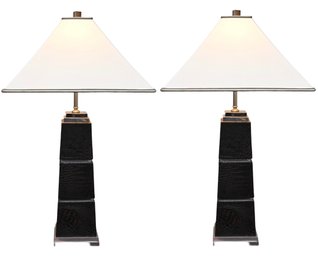 Pair Of Large Table Lamps