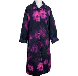 Rachel Comey X Target Smudge Print Pink And Purple Quilted Coat Size 1X