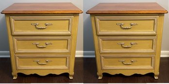 Pair Of French Provincial Nightstands