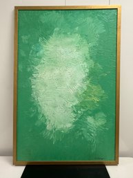 Modern Art, Abstract Painting - 'Vivid Green'