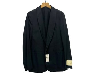 Ralph Lauren Double R Black Jacket / Tuxedo Jacket Size 44L Brand New With Tags
