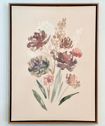 Floral Arrangement On Canvas