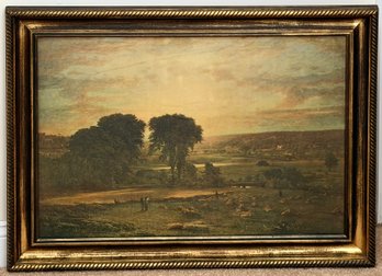Peace & Plenty By George Inness Framed Print